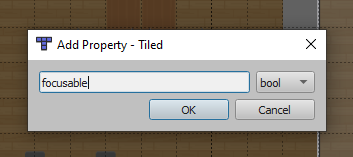 Add focusable property