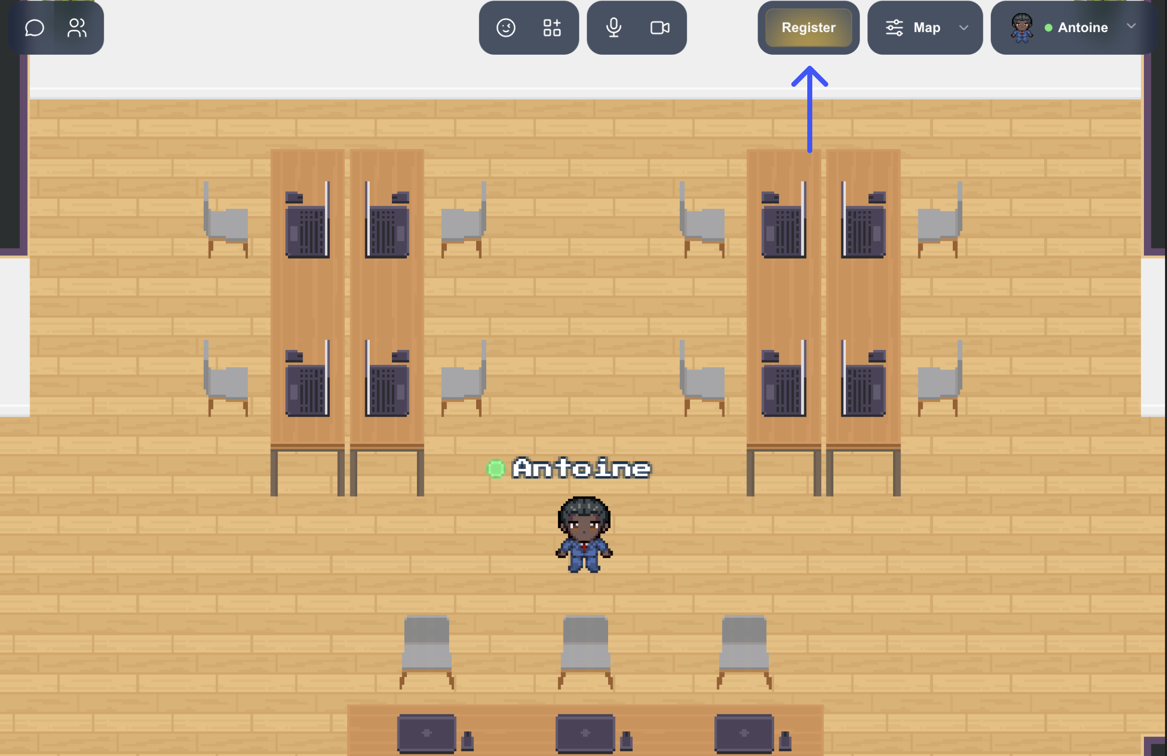 Action Bar Button
