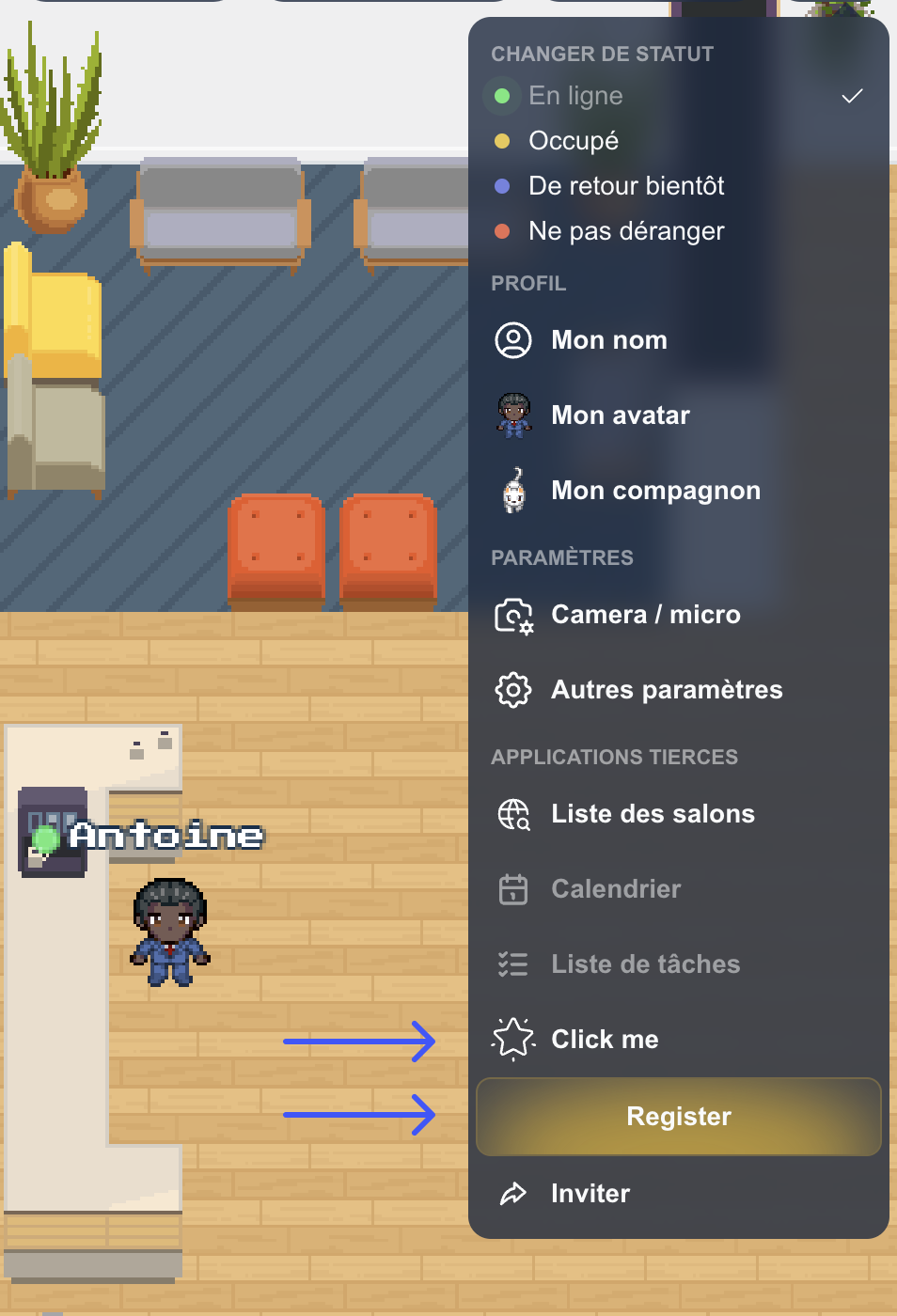 Action Bar Button
