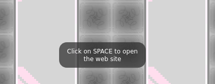 The iFrame will only open if the user clicks Space