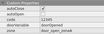 Door Code Property