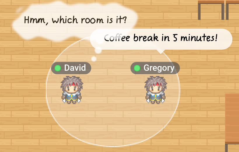 David thinks, Gregory says